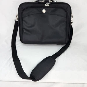 Dell Laptop Briefcase/Carry-on Black Cordura 17"×14"×5" With Spacious Interior - Picture 1 of 9