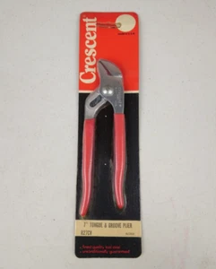 VTG NOS Crescent 7" Tongue & Grove Plier R27CV Made in USA NEW - Bild 1 von 4