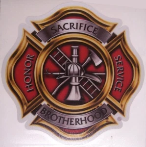 Bumper Window 3M Reflective Sticker Decal Fire Brotherhood NEW choose 2" 4" 6" - Picture 1 of 1