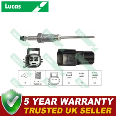Sensor de temperatura de gas de escape Lucas para Ford Focus Mondeo Focus C-Max C-Max - Imagen 1 de 2