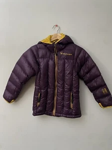 Big Agnes Kids Medium Outdoors Maroon and Yellow Ice House Jacket with Downtek - Picture 1 of 10