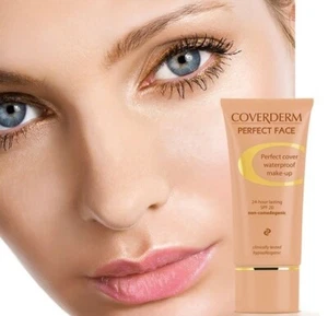 Maquillaje cremoso impermeable Coverderm Perfect Face con SPF20 en 11 tonos 30 ml - Imagen 1 de 14