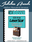 Rowe CD-51A LaserStar Compact Disk Phonograph Complete Service & Parts Manual