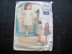 Vintage Little Vogue Dress & Bloomers -- Sz 6x - Complete, Nice condition! - Picture 1 of 3