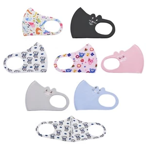 Kids Toddler Multi Pack Reusable Stretch Face Mask Sets Washable FREE SHIPPING - Afbeelding 1 van 10