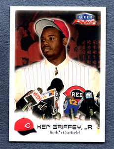 2000 Fleer Focus Masterpiece Errors #50 Ken Griffey Jr. Reds A35 327