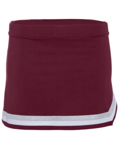 Augusta Sportswear 9146 Girls Heavyweight Moisture Wicking Tagless Pike Skirt - Picture 1 of 15