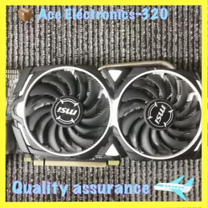 MSI AMD Radeon RX580 RX 580 8GB GDDR5 2048SP DVI-D Graphics Card - Picture 1 of 5