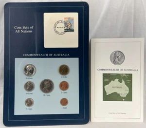 Coin Sets of All Nations Australia 1982-1984 UNC 7 Coins - Picture 1 of 5