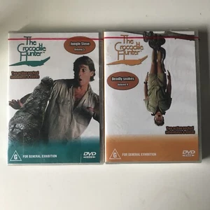THE CROCODILE HUNTER: Vol 4 & 5 Steve IRWIN (DVD, 2002 Region 4) - New Sealed - Picture 1 of 4