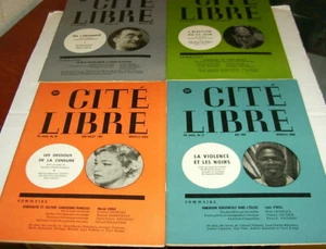 4 REVUES CITÉ LIBRE MAI à OCT. 1960-LOUIS O'NEILL-ALBERT BÉGUIN-MARCEL RIOUX-ELE - Bild 1 von 1