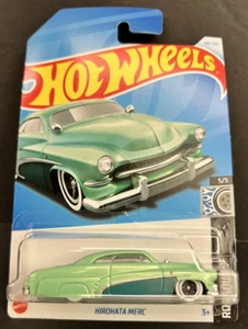 Hot Wheels 2024 1:64 fundido a presión 143/250 Hirohata Merc 5/5 Rod Squad caja se envía gratis - Imagen 1 de 9