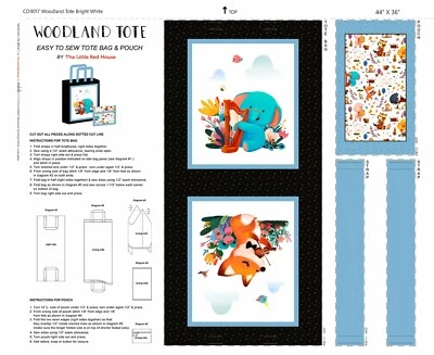 Bolso de Mano Woodland, Fácil de Coser Bolso de Mano y Monedero - NO LISTO HECHO Foto 1 de 4