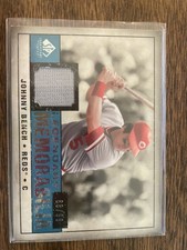 2008 SP Legendary Cuts Johnny Bench Legendary Memorabilia GU Jersey #68/99