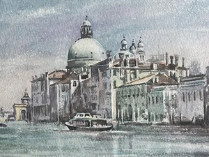 Albert B Houghton AMC FRSA (1906 - 1997) - The Salute Venice - Wapping Group - Picture 1 of 16