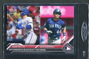 2023 Topps Now Bobby Witt Jr - Julio Rodriguez #720
