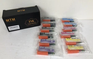 MTM Highyield Ink Cartridges 12 Pack~2 Cyan/Yellow/Magenta/Photo Blue 4 Black - Picture 1 of 11