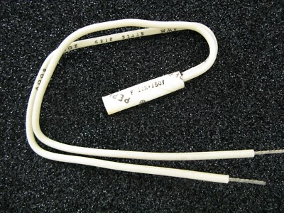 Pepi F 150 DEG C 5% - N.C. W/8" LEADS  Snap action thermal protector 120-277VAC - Image 1 of 4
