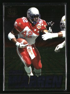 Chris Warren 1996 Pacific Invincible #PCC-1 Football Card