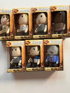 AMC, Walking Dead Wind Ups, Komplettsatz 7 Stück, Bulls I Spielzeug, Rick-Michonne-Daryl - Bild 1 von 3