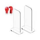 Transparent Boxing Glove Stand Acrylic Gloves Display Rack