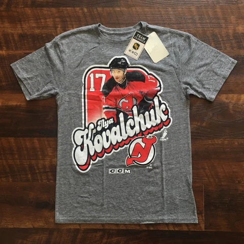 New Jersey Devils Ilya Kovalchuk CCM NHL Hockey Player Shirt S NWT Cover
