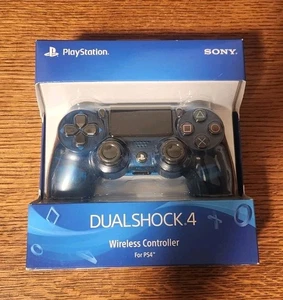 DualShock 4 Wireless Controller for PS4 - Crystal Blue RARE SEALED - Picture 1 of 5