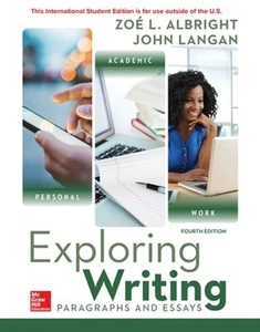 ISE Exploring Writing: Paragraphs and Essays by John Langan Paperback Book - Bild 1 von 1