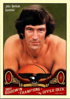 Upper Deck Goodwin Champions #2 2011 John Havlicek Foto 1 de 2