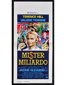 locandina MISTER MILIARDO Terence Hill Valerie Perrine jackie gleason grusin B33 - Imagen 1 de 1