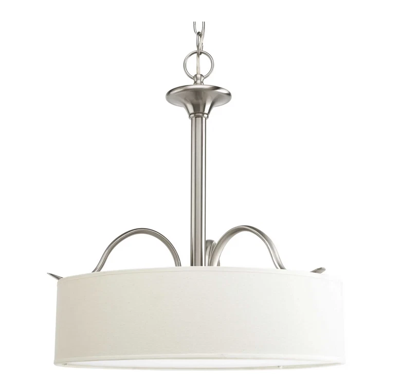 Progress Lighting P3931-09 Inspire 3 Light 19" Wide Pendant Brushed Nickel *NEW* - Image 1 of 4