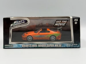 Greenlight Hollywood Fast & Furious Brian's 1995 Toyota Supra MK.IV, 1:43, NIB - Picture 1 of 15