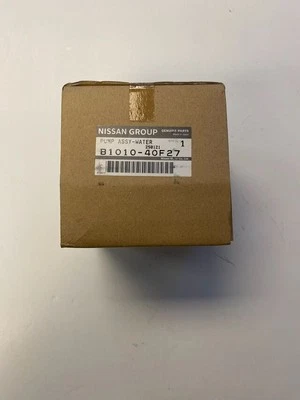 Genuine Nissan Water Pump Assembly B1010-40F27 KA24 Motors NEW OEM - Image 1 of 4