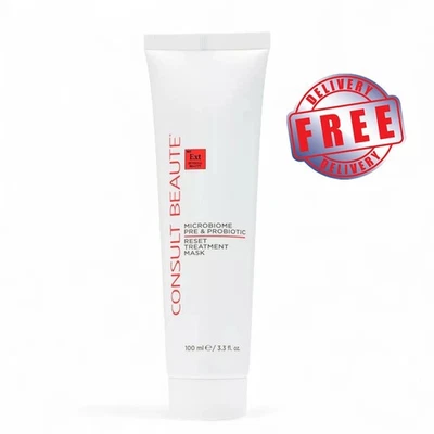 Mascarilla Microbioma Consult Beaute | Pre + Probiótico | 3.4 OZ | Envío Rápido | ¡NUEVA! Foto 1 de 4