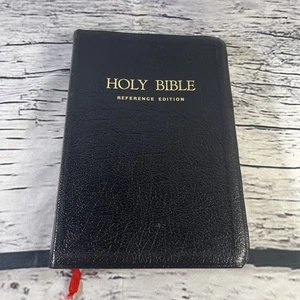 Holy Bible KJV Reference Edition 1972 Thomas Nelson Genuine Leather, 486BG - Picture 1 of 7
