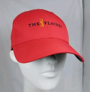 The Players rote Nike Legacy 91 Dri Fit schwarze Swoosh Golfmütze Kappe Einheitsgröße - Bild 1 von 5
