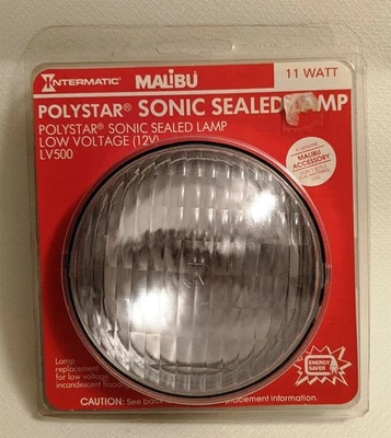 Intermatic Malibu Polystar Low Voltage 12v Lamp Replacement LV500 11 Watt NEW - Image 1 of 2