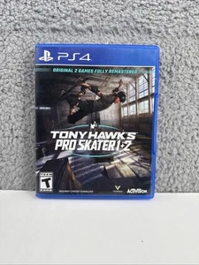 Tony Hawk Pro Skater 1 + 2 Sony PlayStation 4 PS4 Video Game Tested - Picture 1 of 7