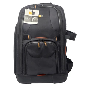 Case Logic SLRC-206 SLR Camera and 15-16" laptop 17" Macbook Pro Backpack (BLK) - Picture 1 of 20