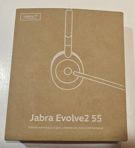 Jabra Evolve2 55 Stereo Wireless Headset – Open Box, Tested (Description) - Afbeelding 1 van 2
