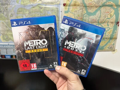 Metro Redux 2033 + Last Light PS4 - ¡Ultra raro! *LEER DESCRIPCIÓN* ¡ENVÍO GRATUITO! Foto 1 de 3