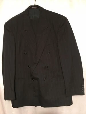 Traje Kilburne And Finch Gris Doble Pecho Para Hombre Talla 42R Pantalones 33x 29 Foto 1 de 4