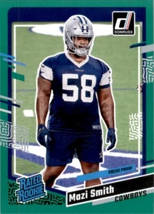 Donruss Green Mazi Smith RC 2023 Dallas Cowboys #326 - Imagen 1 de 2