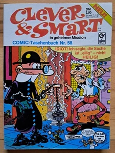 Clever & Smart COMIC-TASCHENBUCH Nr.58 von 1987 - TOP Z1 ERSTAUFLAGE CONDOR - Picture 1 of 3