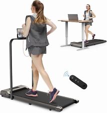 2 In 1 Under Desk Treadmill Jogging Walking Exercise Electric Machine For Home
