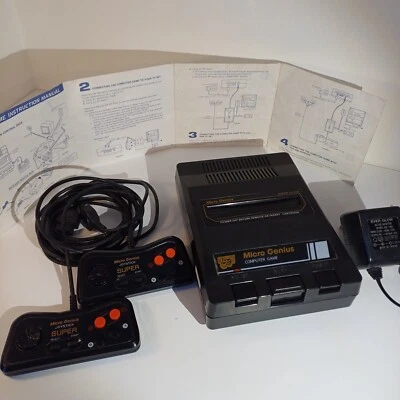 Retro game console Micro genius IQ 501 (60 pin) Very Rare ! Foto 1 de 4