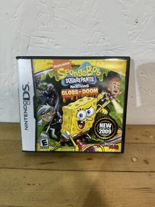 SpongeBob SquarePants Featuring Nicktoons Globs of Doom Nintendo DS Case No Game - Picture 1 of 4