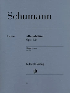 Albumblatter Op.124 Robert Schumann Piano Book [Softcover] G. Hen - Picture 1 of 1
