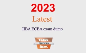 Zrzut IIBA ECBA GWARANTOWANY (aktualizacja 1 miesiąc) - Zdjęcie 1 z 1