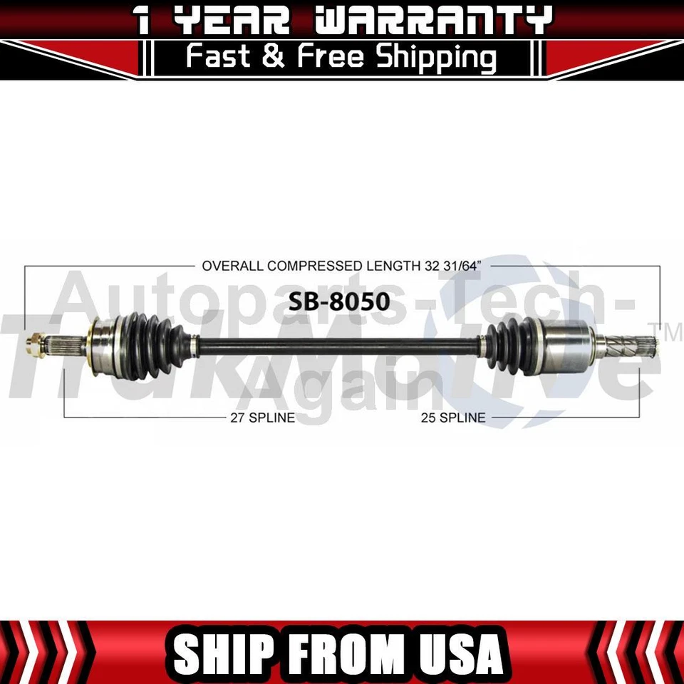Eje delantero derecho TrakMotive 1 para Subaru Tribeca 2008-2014 Foto 1 de 1